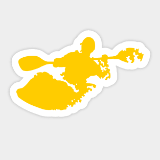 Kayaking Sticker